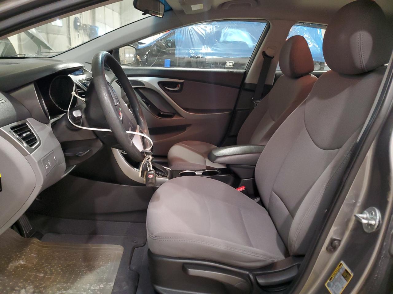 2014 Hyundai Elantra VIN 5NPDH4AE6EH519298 Copart auction photo, front end damage thumbnail 7