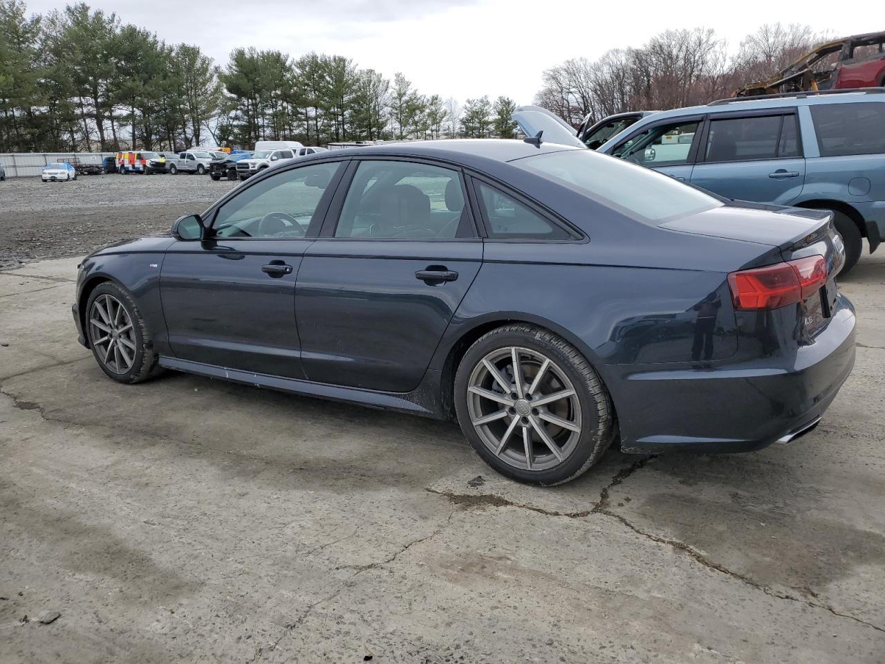 2018 Audi A6 VIN WAUF8AFCXJN085022 Copart auction photo, front end / side damage thumbnail 2
