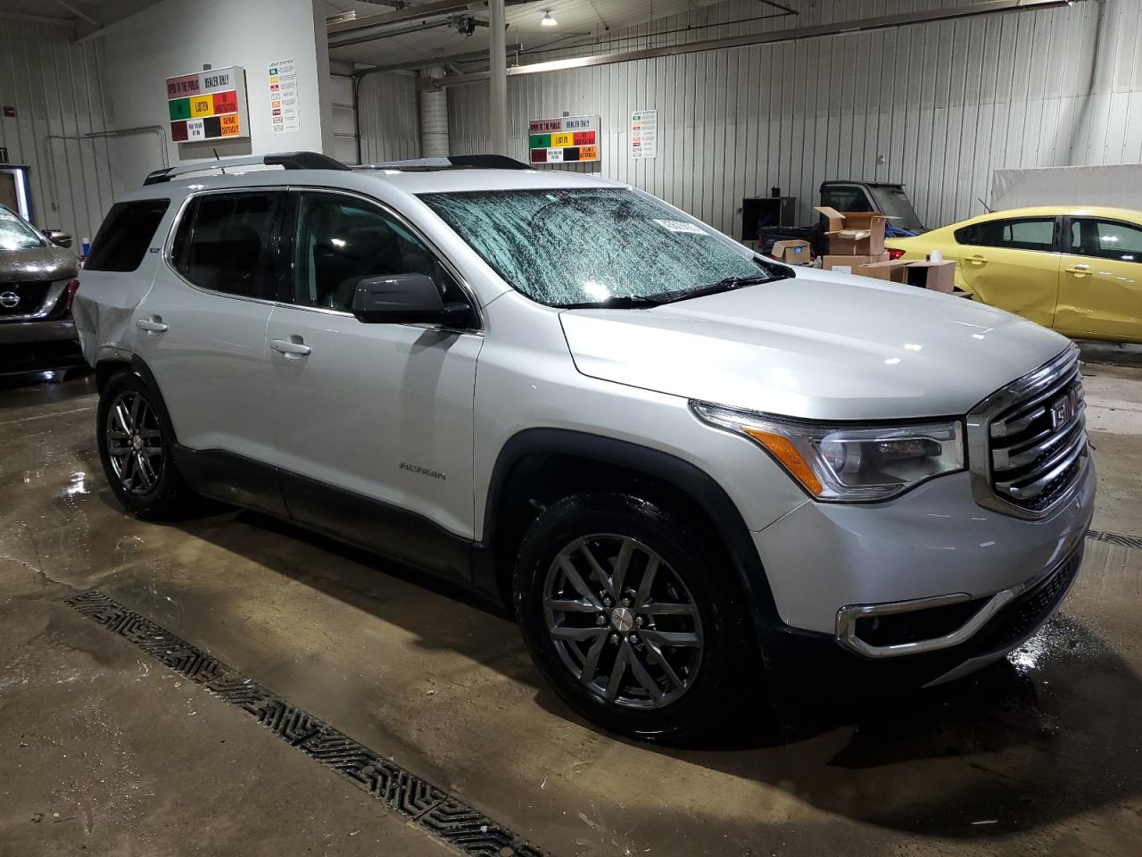 2017 GMC Acadia VIN 1GKKNULS8HZ144910 Copart auction photo, rear end / side damage thumbnail 4