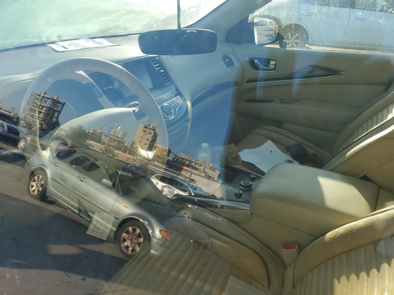 2014 Infiniti QX60 VIN 5N1AL0MN7EC553957 Copart auction photo, water/flood / rear end damage thumbnail 8