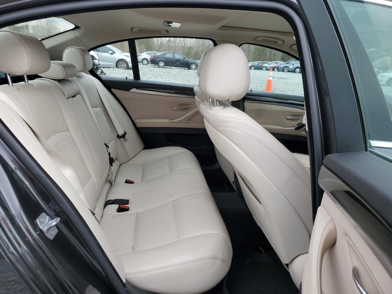 2014 BMW 5er VIN WBA5B3C57ED533422 Copart auction photo, front end damage thumbnail 10