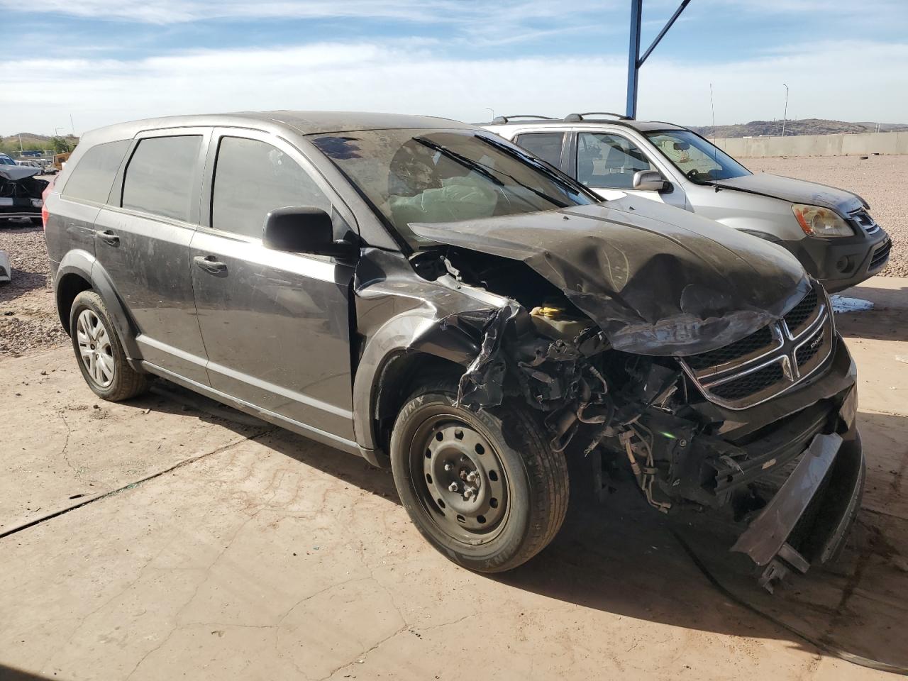 2014 Dodge Journey VIN 3C4PDCAB5ET308229 Copart auction photo, front end damage thumbnail 4