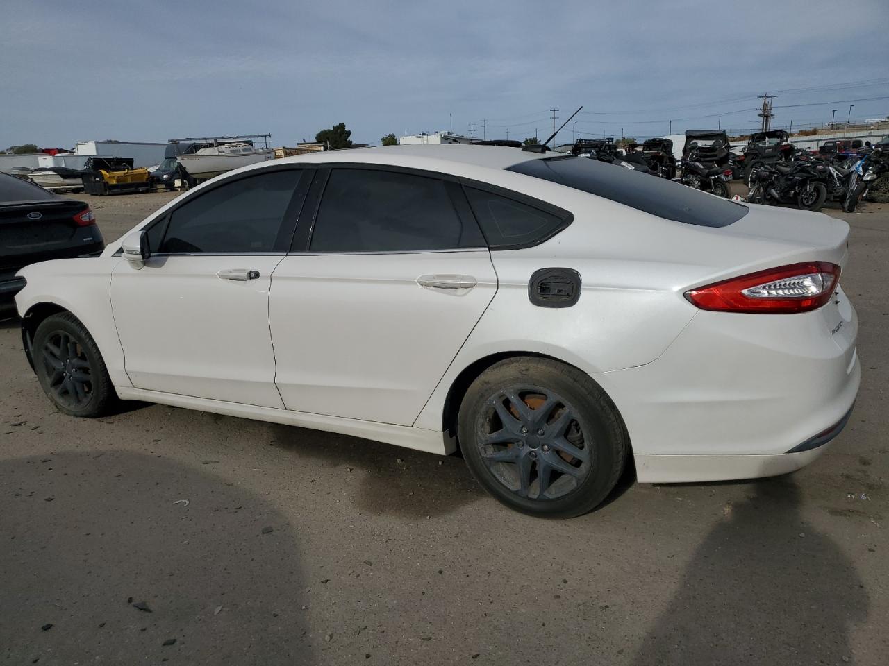 2013 Ford Fusion VIN 3FA6P0HR6DR291480 Copart auction photo, front end damage thumbnail 2