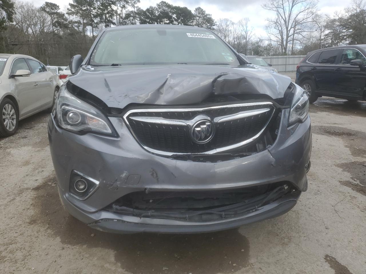 2020 Buick Envision VIN LRBFXBSA9LD213340 Copart auction photo, front end damage thumbnail 5