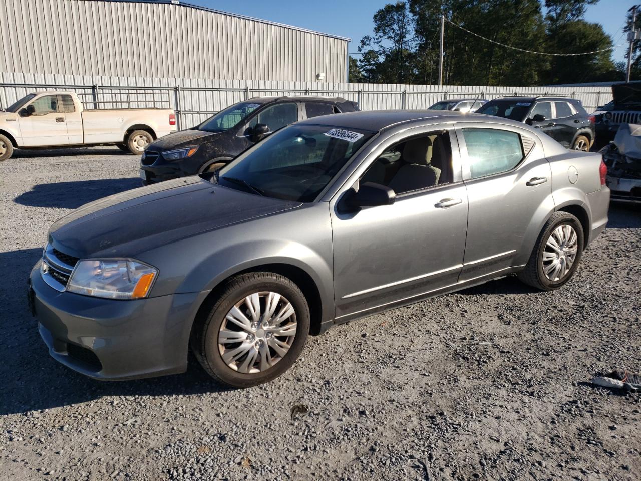2012 Dodge Avenger VIN 1C3CDZAB2CN167557