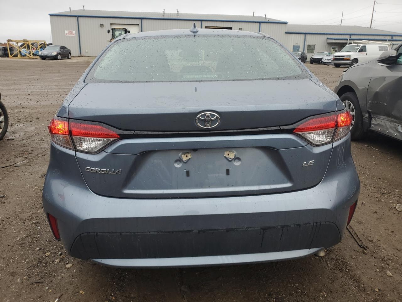 2022 Toyota Corolla VIN 5YFEPMAE0NP327613 Copart auction photo, front end / side damage thumbnail 6