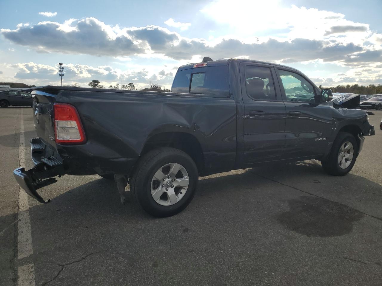 2021 RAM 1500 VIN 1C6RRFBG9MN699333 Copart auction photo, all over damage thumbnail 3