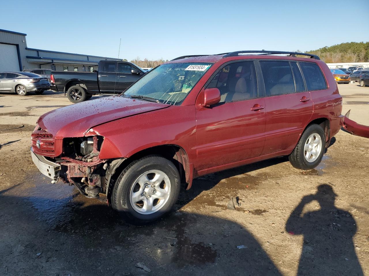 2006 Toyota Highlander VIN JTEGD21AX60146013