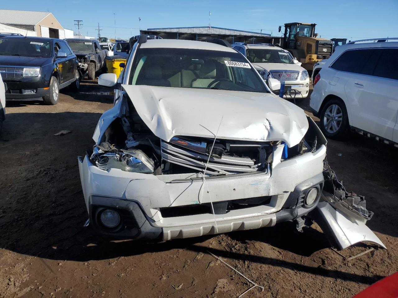 2013 Subaru Outback VIN 4S4BRCJCXD3292541 Copart auction photo, front end damage thumbnail 5