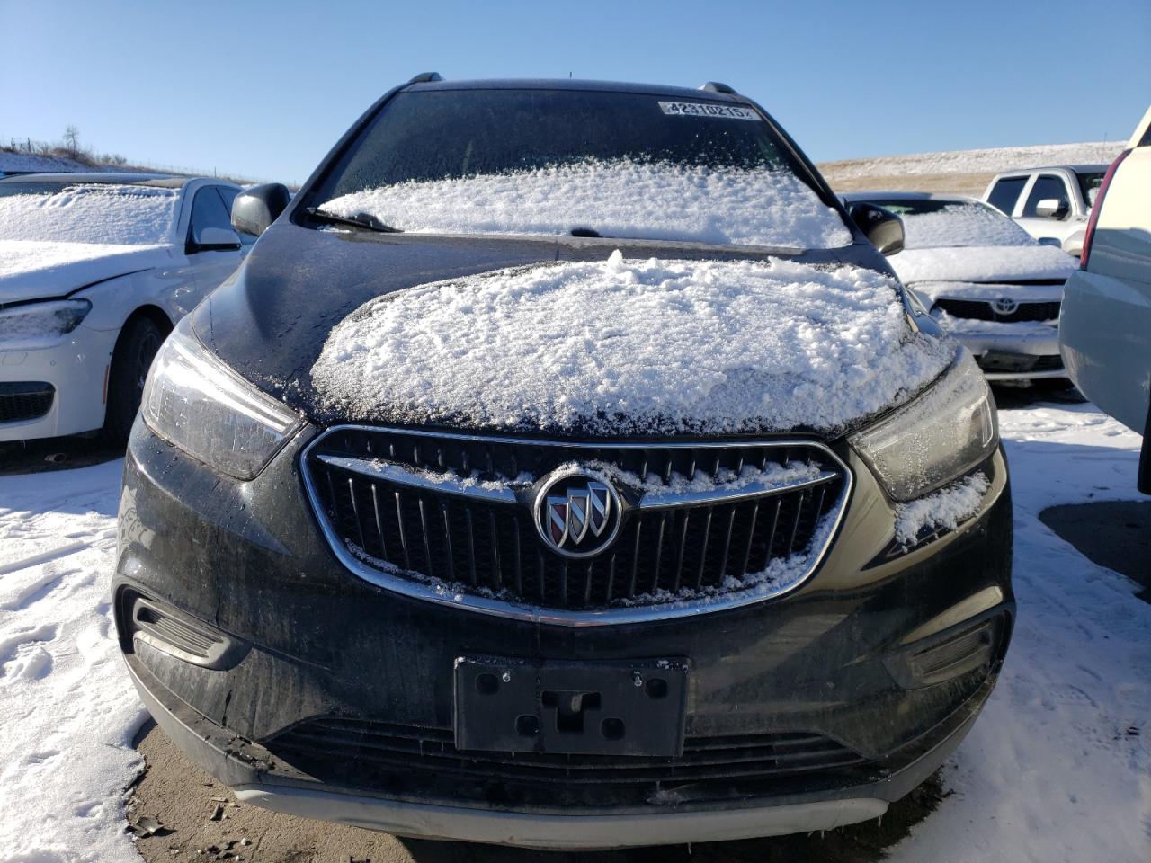 2021 Buick Encore VIN KL4CJESB2MB352748 Copart auction photo, undercarriage / side damage thumbnail 5