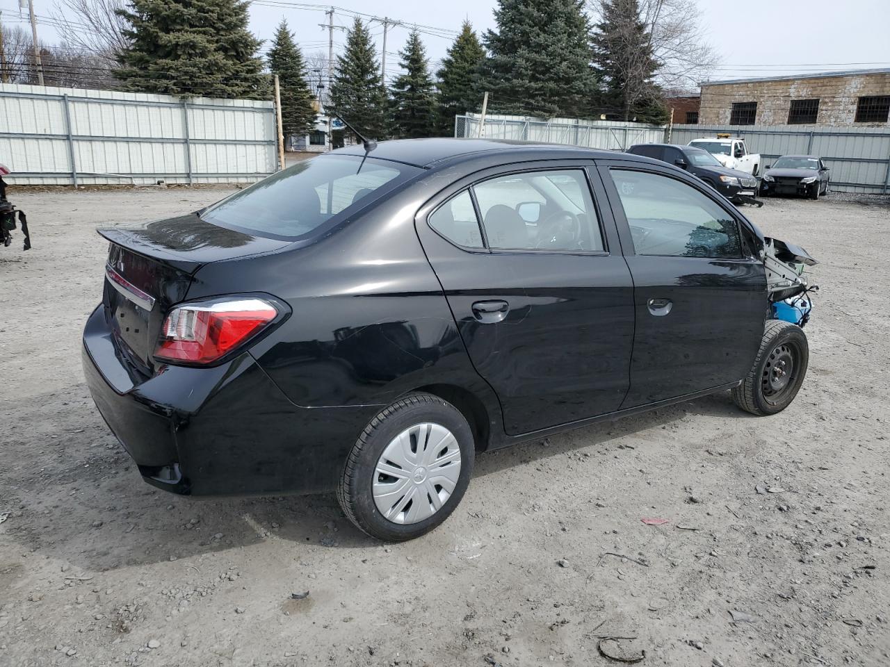 2024 Mitsubishi Mirage VIN ML32FUFJXRHF10133 Copart auction photo, front end / minor dent/scratches damage thumbnail 3