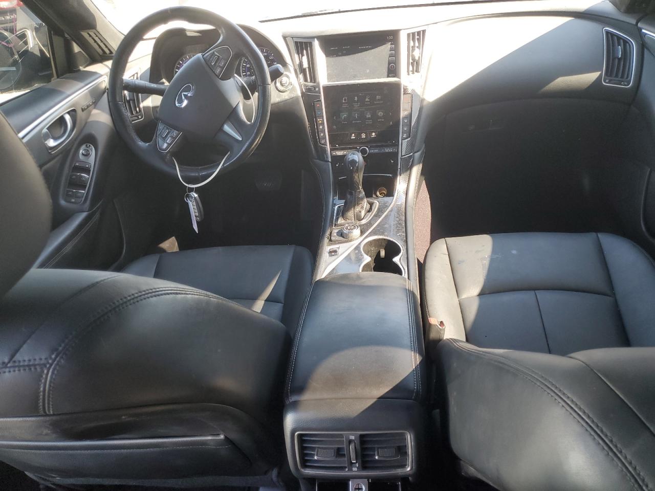 2016 Infiniti Q50 VIN JN1EV7AP3GM302979 Copart auction photo, front end damage thumbnail 8