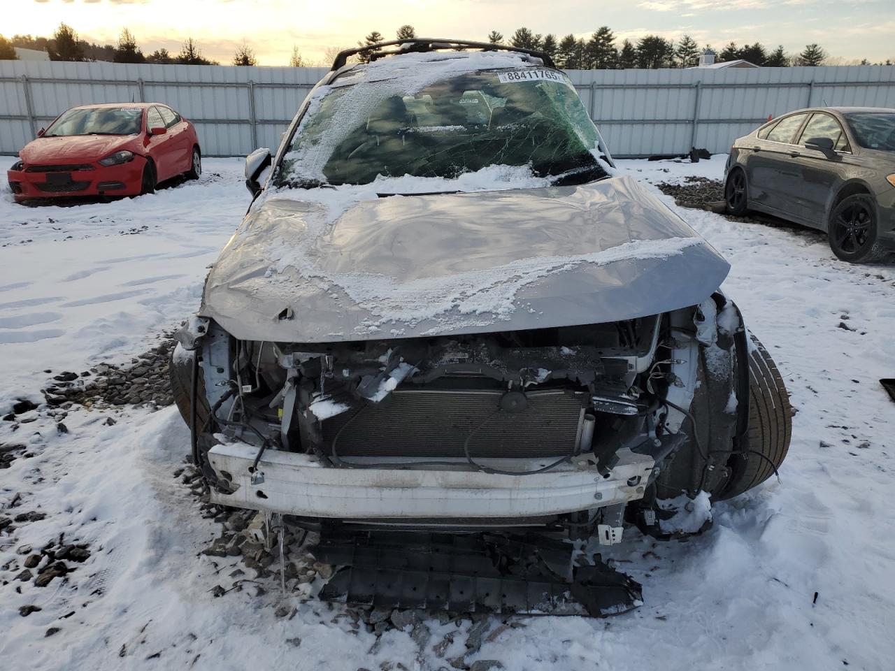2019 Toyota RAV 4 VIN JTMA1RFV6KD015803 Copart auction photo, all over damage thumbnail 5
