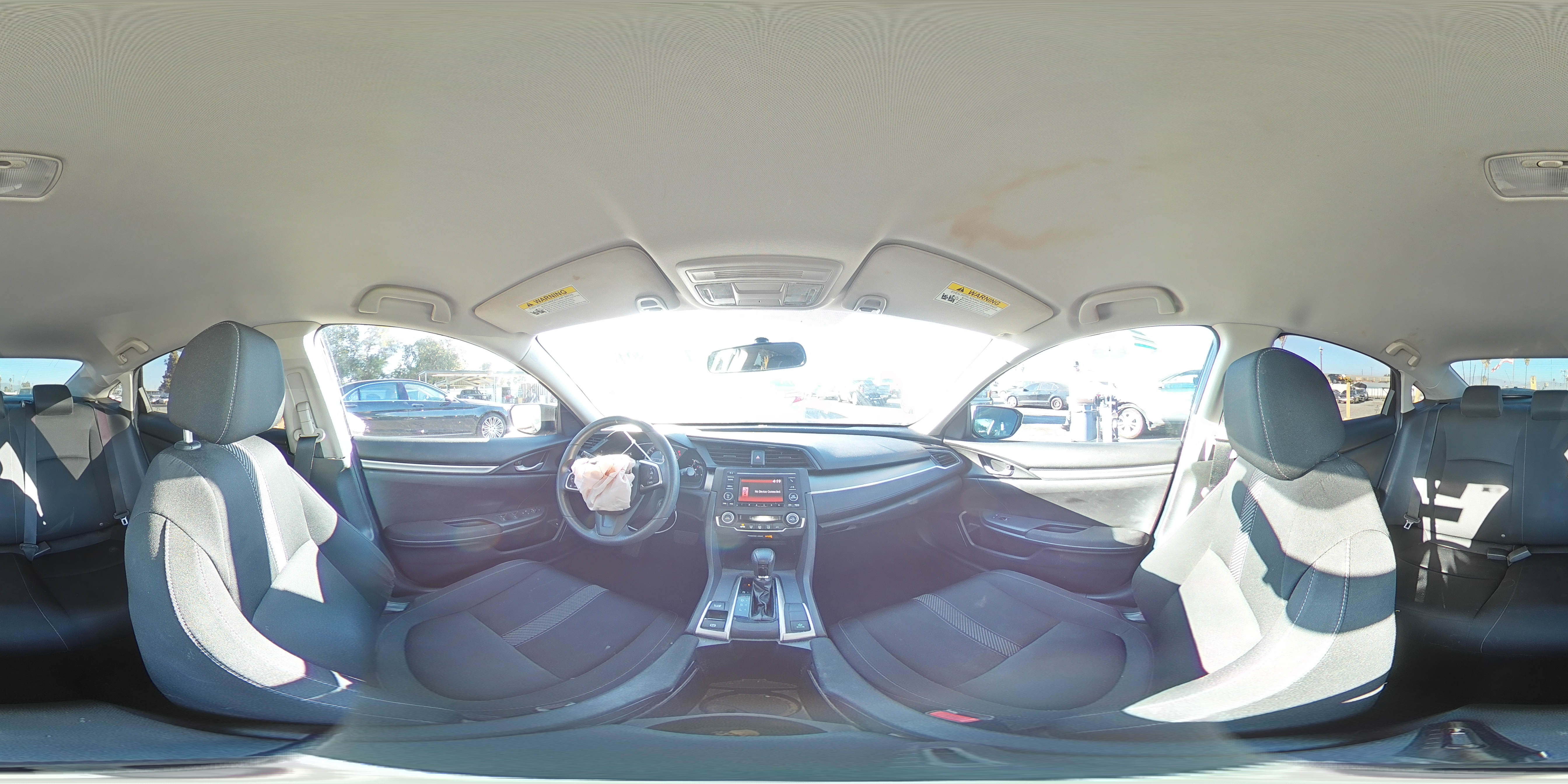 2018 Honda Civic VIN 2HGFC2F59JH562767 Copart auction photo, front end / side damage thumbnail 13