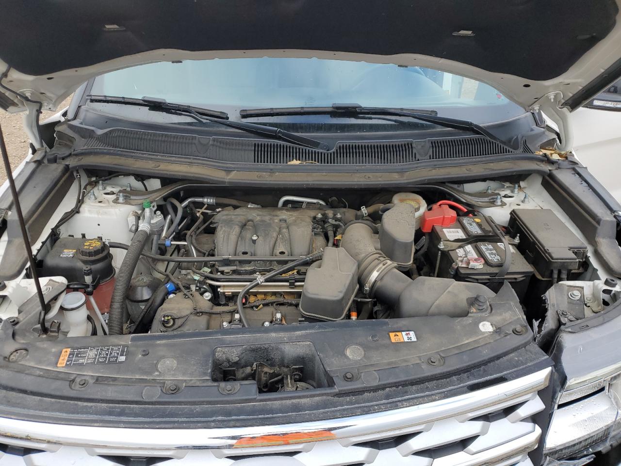 2018 Ford Explorer VIN 1FM5K8D82JGC48916 Copart auction photo, front end / side damage thumbnail 12
