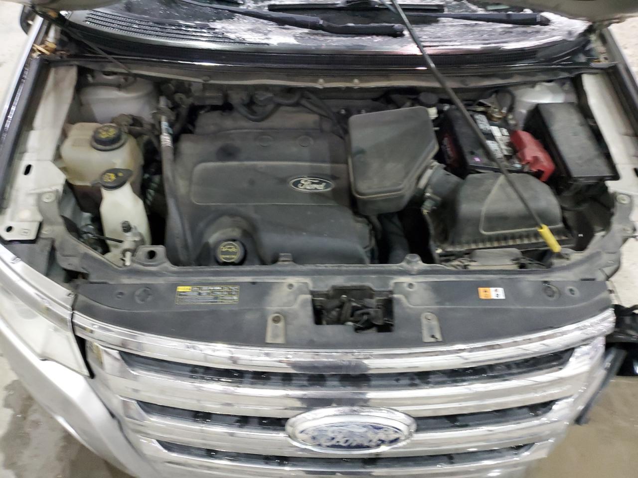 2014 Ford Edge VIN 2FMDK3GC6EBB06449 Copart auction photo, front end / side damage thumbnail 12