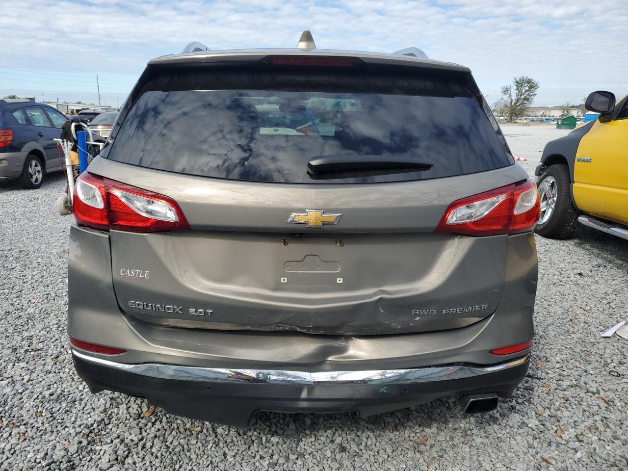 2019 Chevrolet Equinox VIN 3GNAXYEX2KS524211 Copart auction photo, rear end damage thumbnail 6