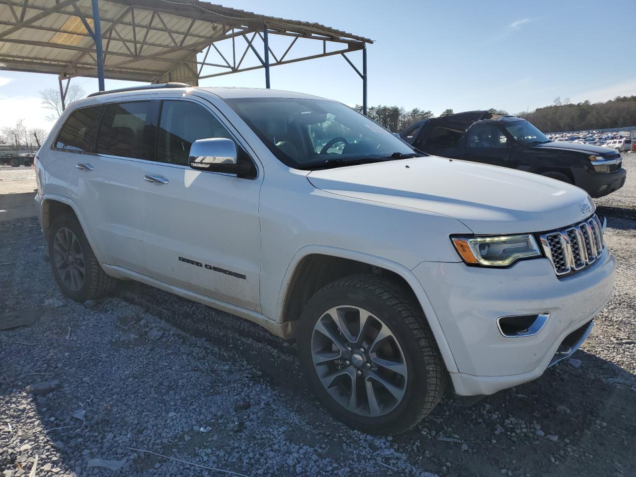 2017 Jeep Grand Cherokee VIN 1C4RJFCG4HC727507 Copart auction photo, front end / minor dent/scratches damage thumbnail 4