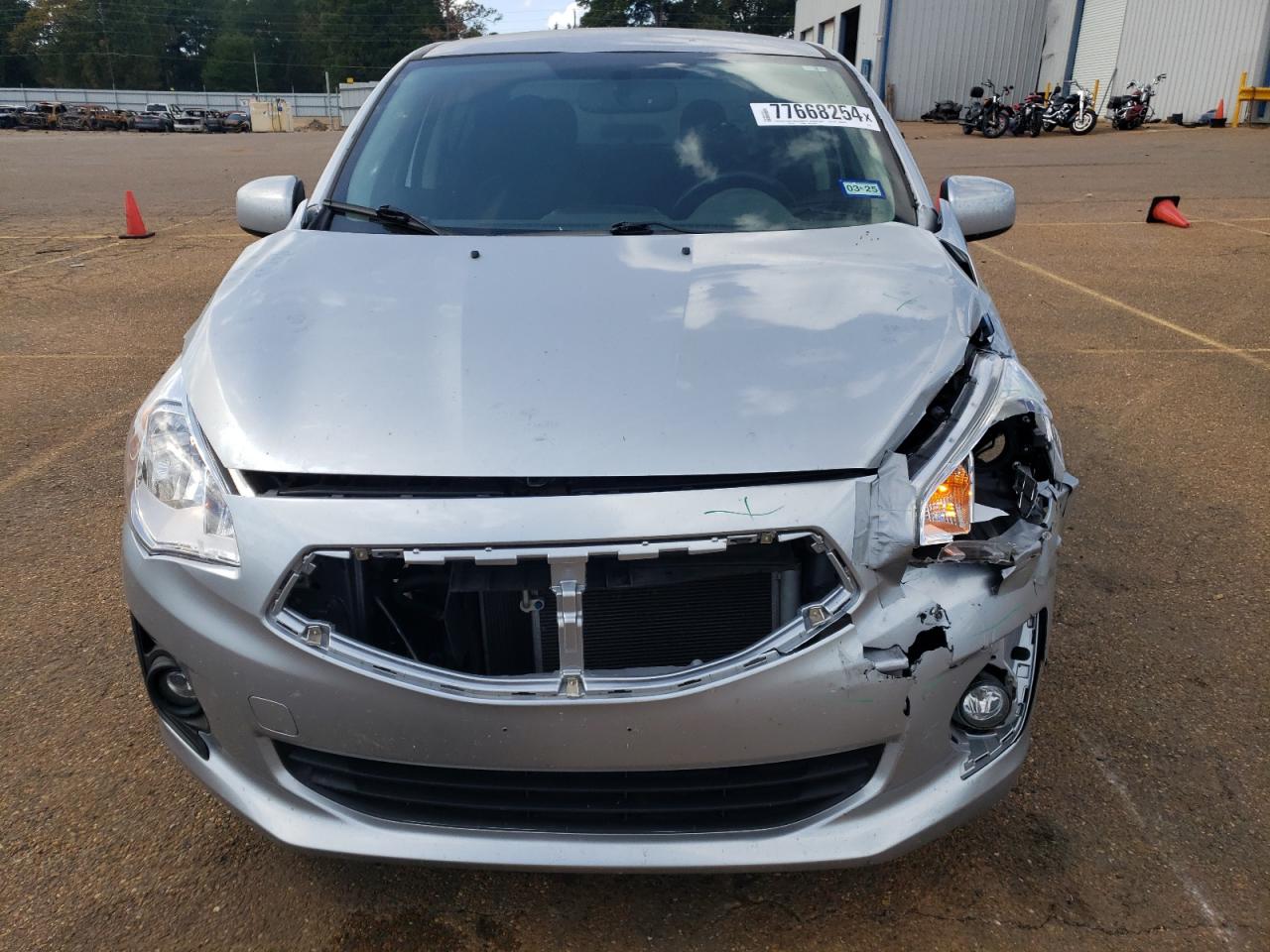 2017 Mitsubishi Mirage VIN ML32F3FJ0HHF09128 Copart auction photo, front end damage thumbnail 5