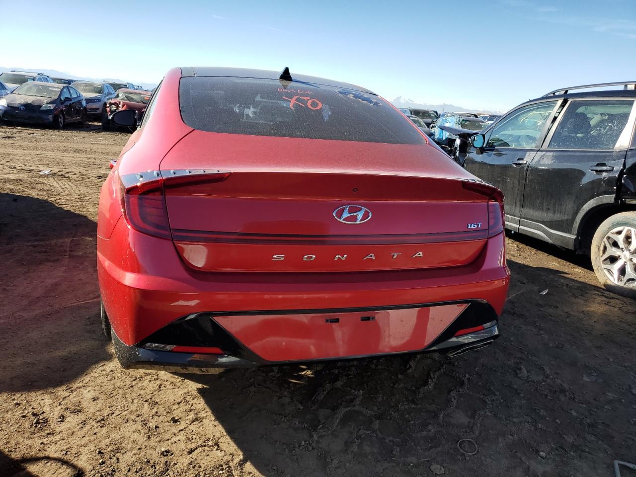 2021 Hyundai Sonata VIN 5NPEJ4J2XMH123968 Copart auction photo, front end damage thumbnail 6