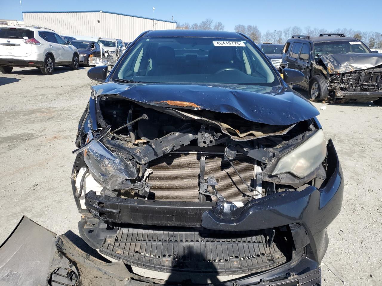 2016 Toyota Corolla VIN 5YFBURHE9GP446360 Copart auction photo, front end damage thumbnail 5