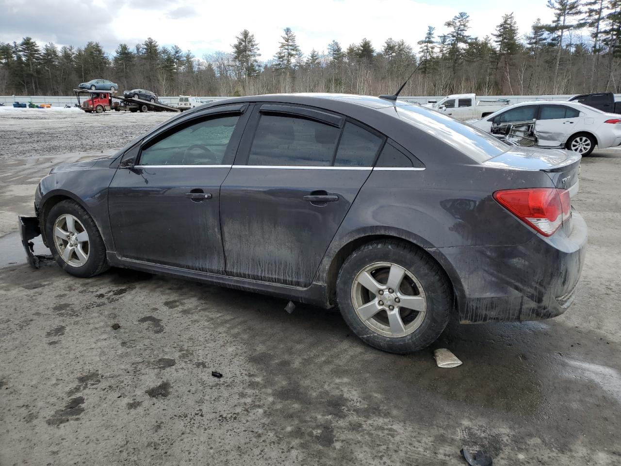 2014 Chevrolet Cruze VIN 1G1PC5SB1E7189296 Copart auction photo, front end / top/roof damage thumbnail 2