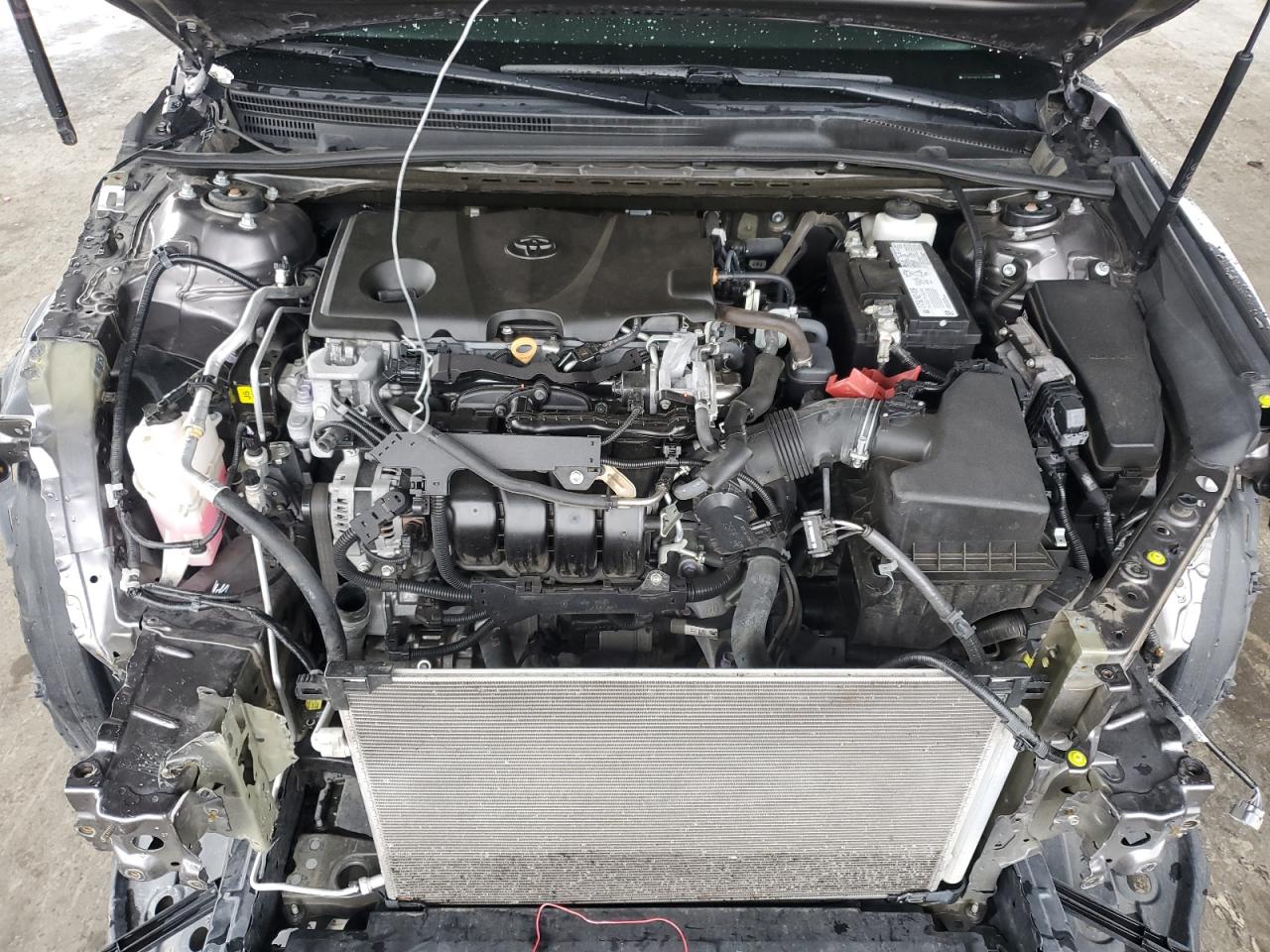 2020 Toyota Camry VIN 4T1K61AK2LU948860 Copart auction photo, front end damage thumbnail 11