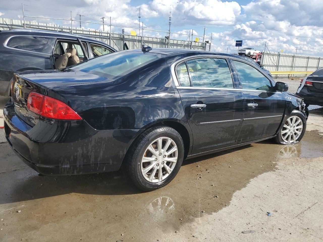 2009 Buick Lucerne VIN 1G4HD57M59U113439 Copart auction photo, front end / undercarriage damage thumbnail 3