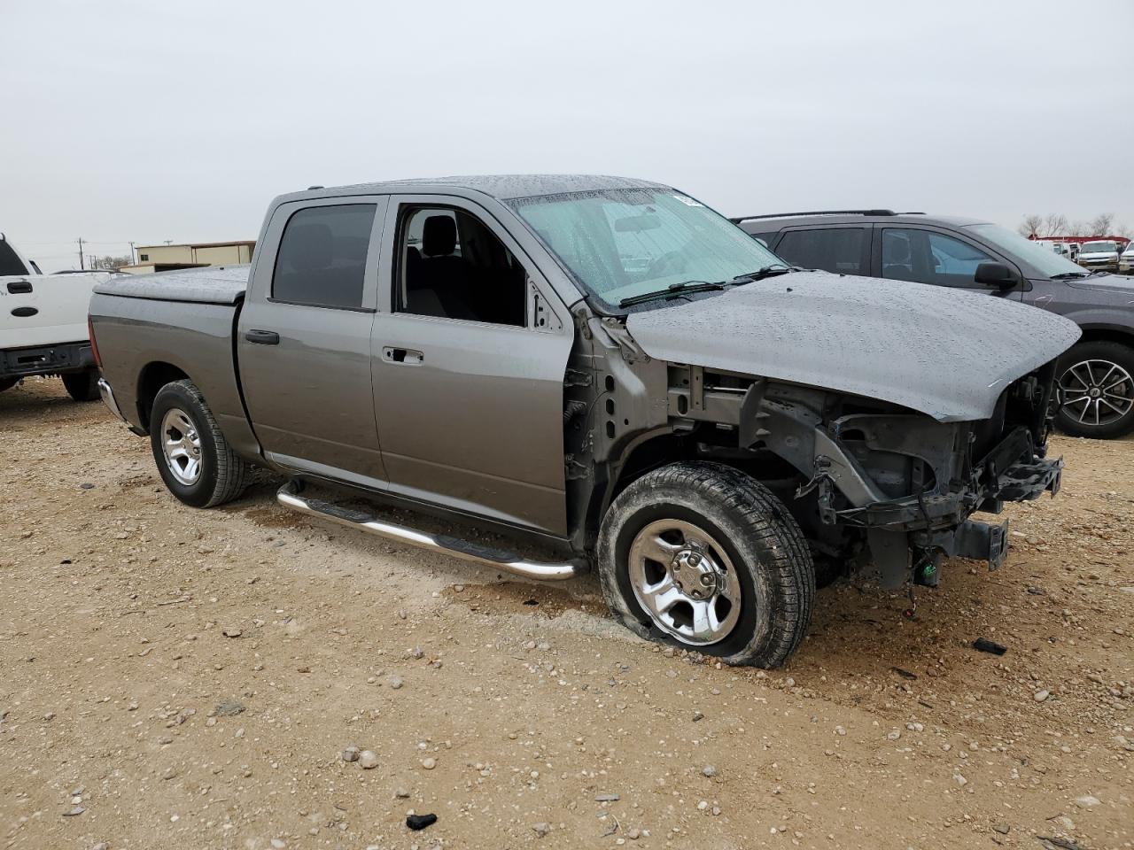 2012 Dodge RAM VIN 1C6RD6KP1CS290256 Copart auction photo, front end / side damage thumbnail 4