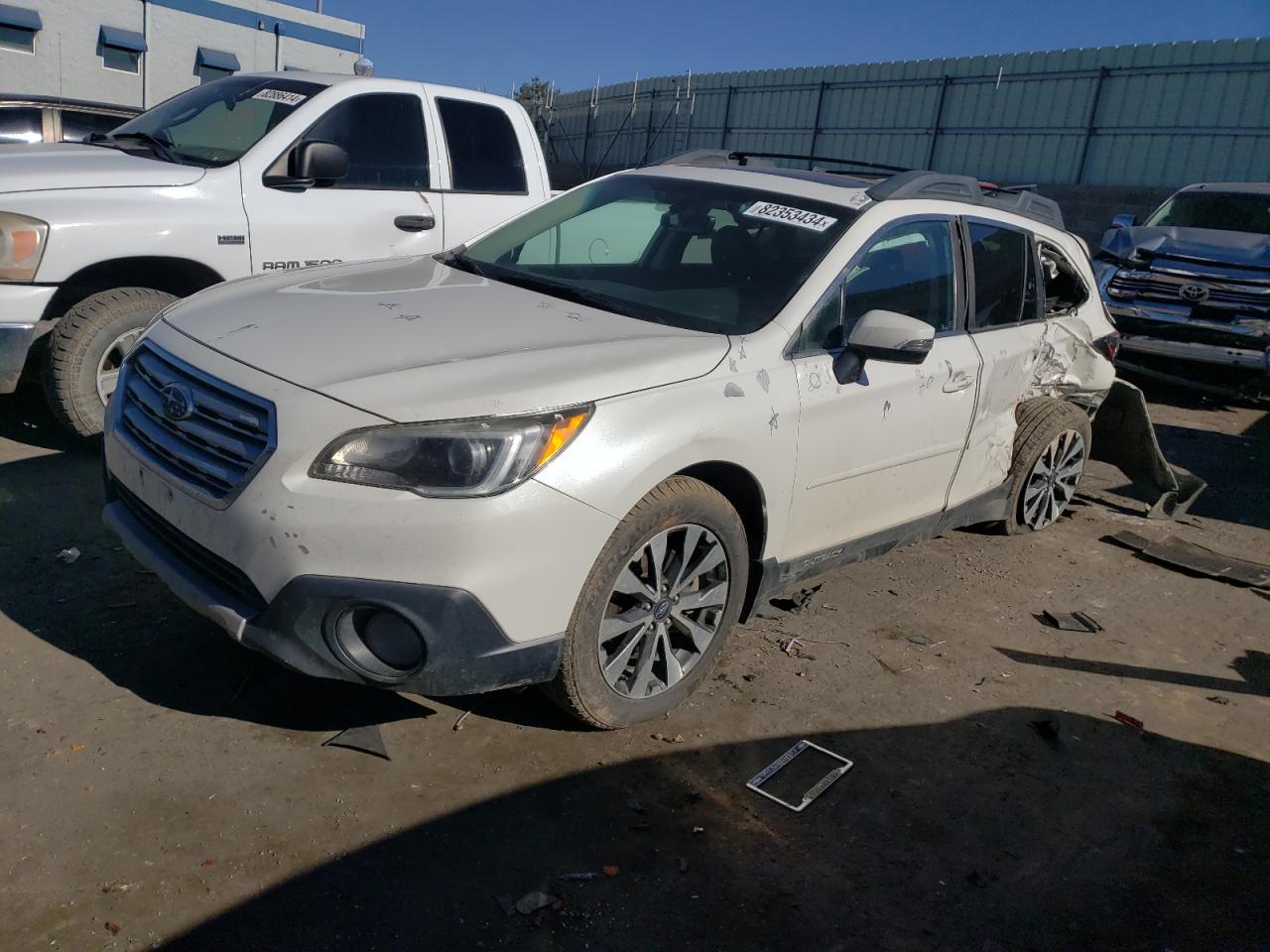 2017 Subaru Outback VIN 4S4BSENC6H3316916