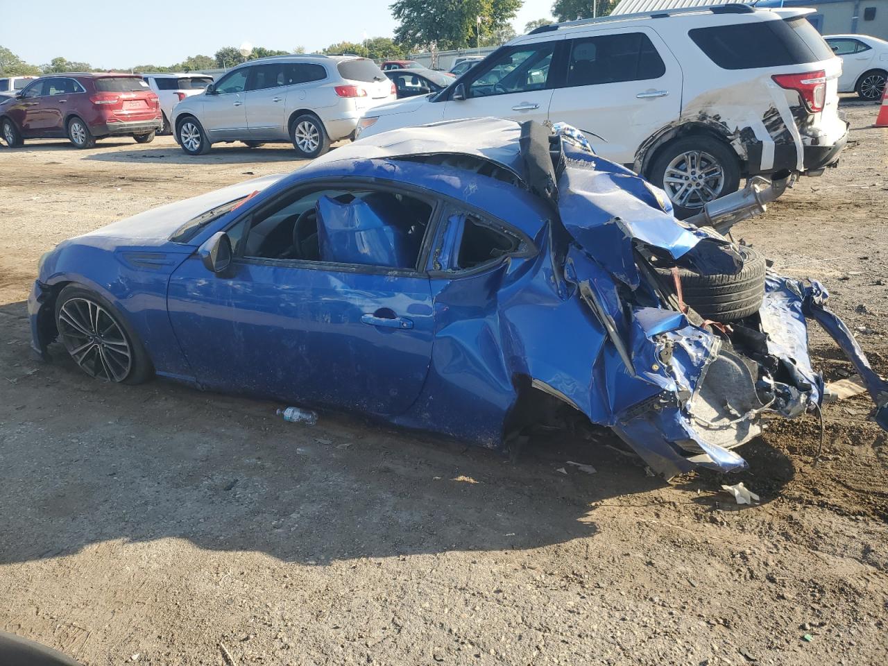 2013 Subaru BRZ VIN JF1ZCAB13D1608157 Copart auction photo, all over damage thumbnail 2