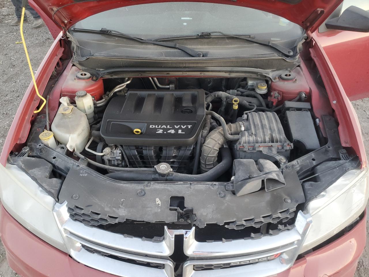 2013 Dodge Avenger VIN 1C3CDZAB2DN648720 Copart auction photo, side / front end damage thumbnail 11