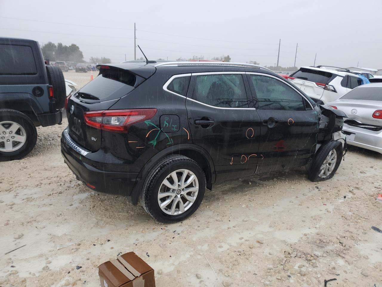 2020 Nissan Rogue VIN JN1BJ1CV0LW550841 Copart auction photo, all over damage thumbnail 3