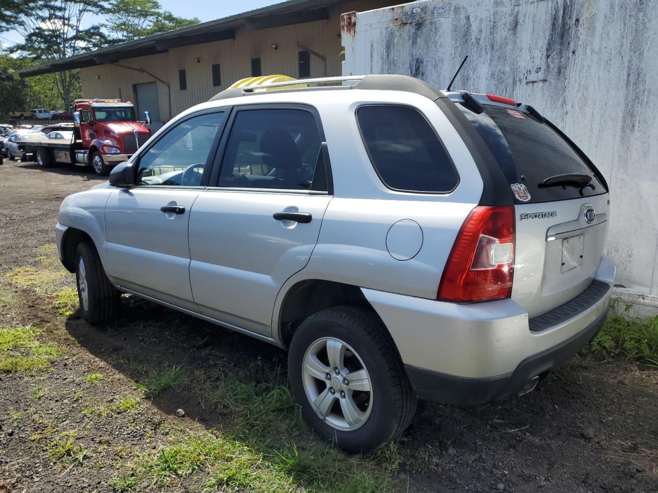 2009 KIA Sportage VIN KNDJF724097560200 Copart auction photo, front end damage thumbnail 2