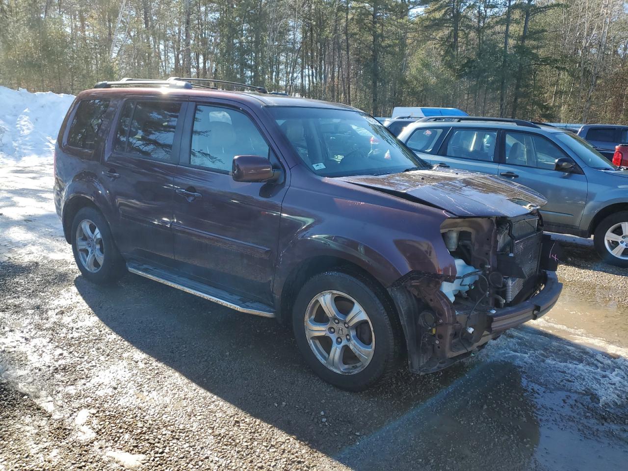 2012 Honda Pilot VIN 5FNYF4H50CB071164 Copart auction photo, front end / minor dent/scratches damage thumbnail 4
