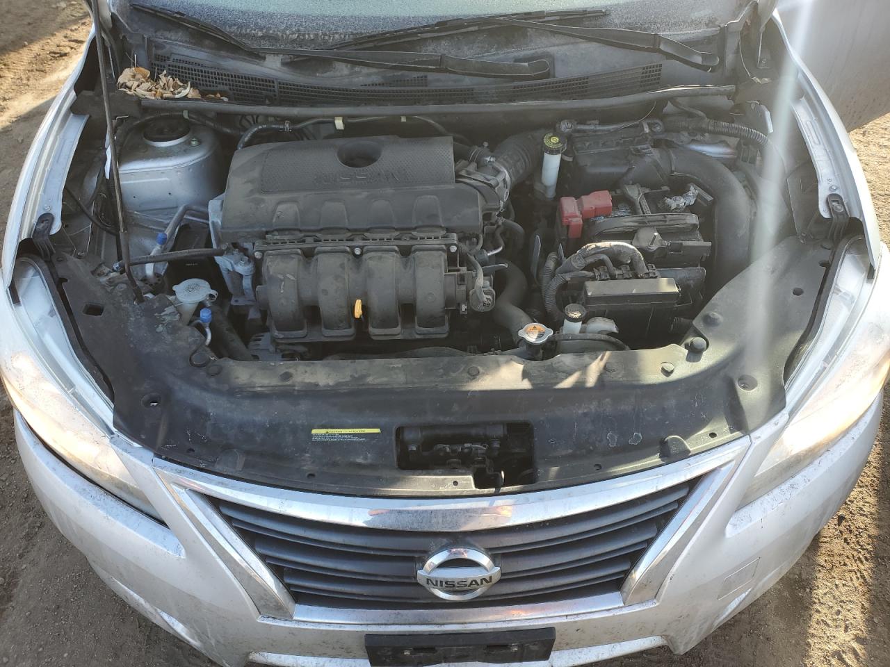 2015 Nissan Sentra VIN 3N1AB7AP9FY347251 Copart auction photo, side damage thumbnail 11