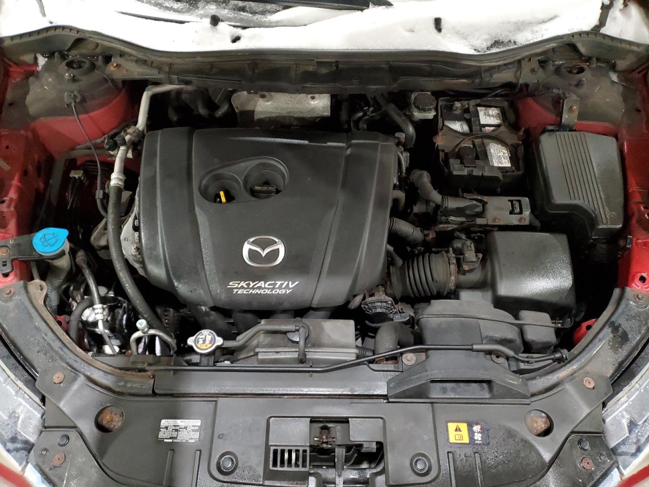 2014 Mazda CX-5 VIN JM3KE2CY0E0317704 Copart auction photo, rear end damage thumbnail 11