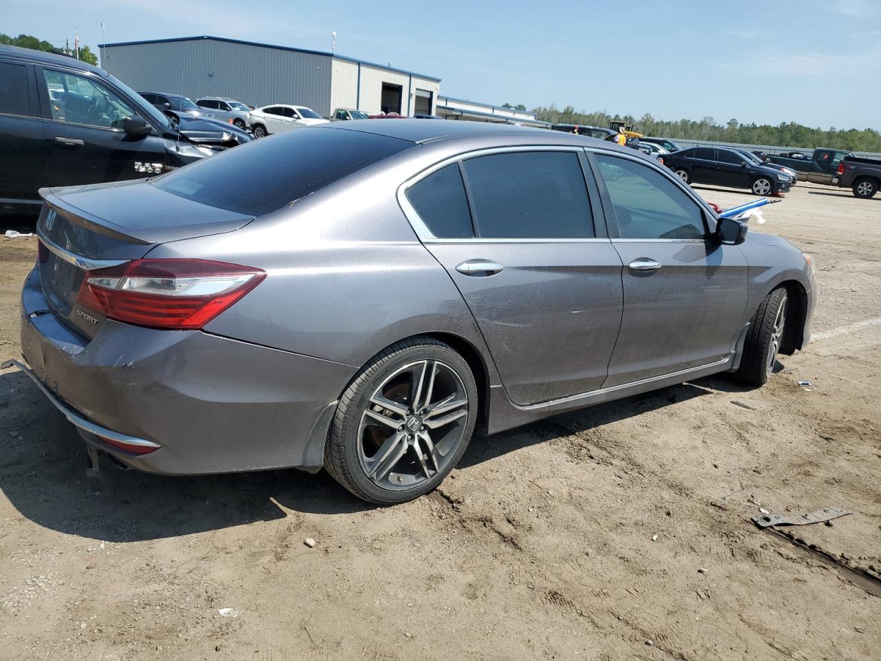 2017 Honda Accord VIN 1HGCR2F50HA064998 Copart auction photo, all over damage thumbnail 3