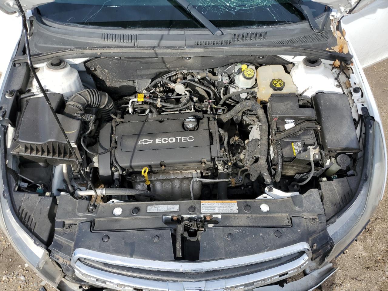 2016 Chevrolet Cruze VIN 1G1PC5SH4G7168885 Copart auction photo, all over damage thumbnail 12
