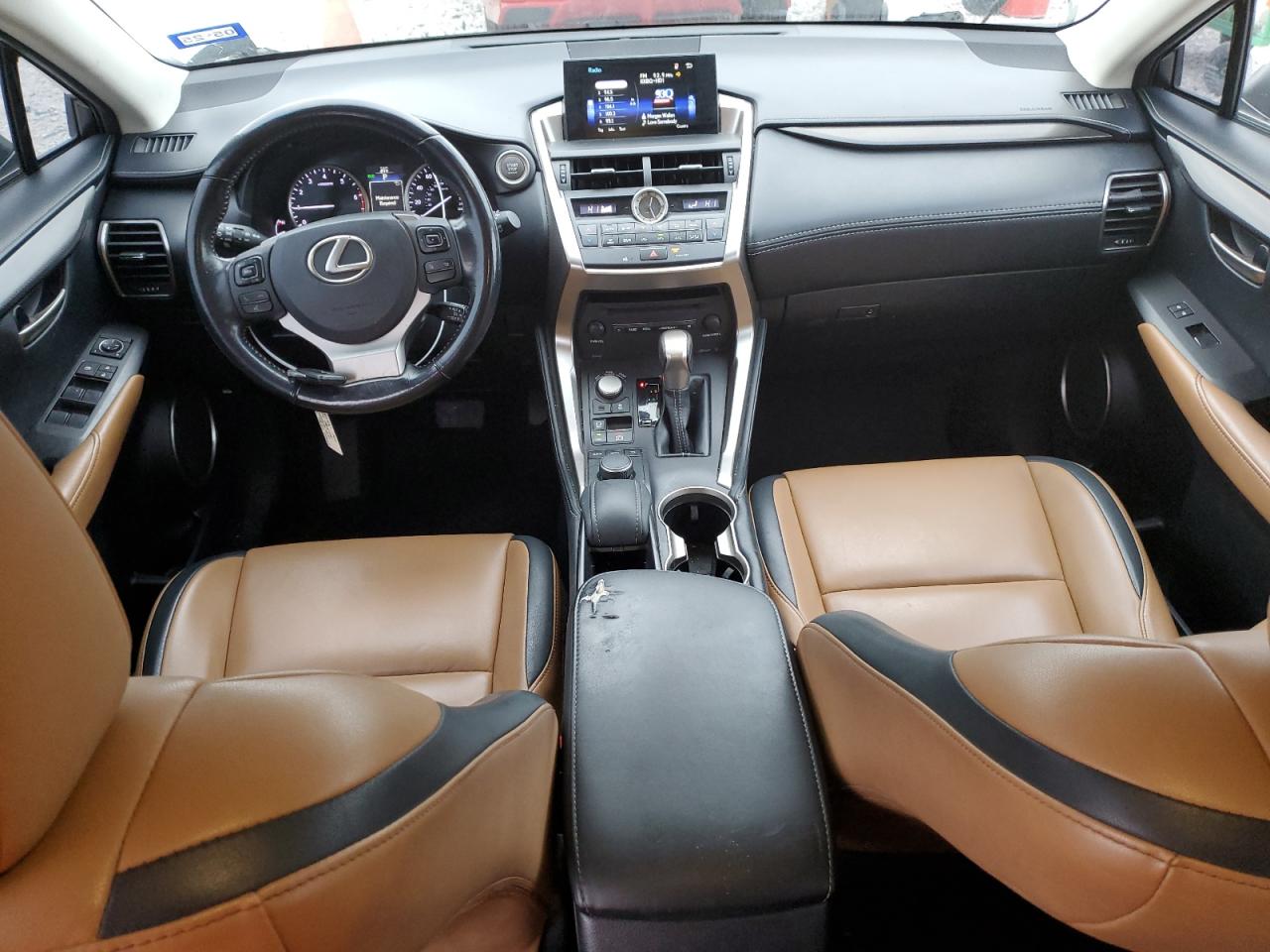 2016 Lexus NX VIN JTJYARBZ3G2037362 Copart auction photo, front end / side damage thumbnail 8