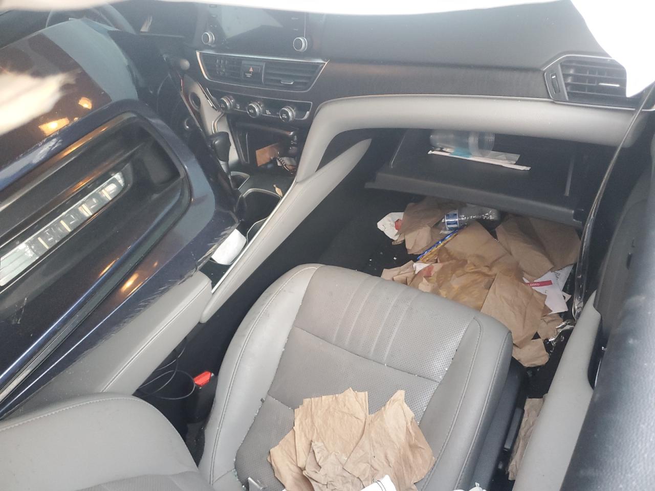2020 Honda Accord VIN 1HGCV1F51LA034410 Copart auction photo, all over damage thumbnail 8