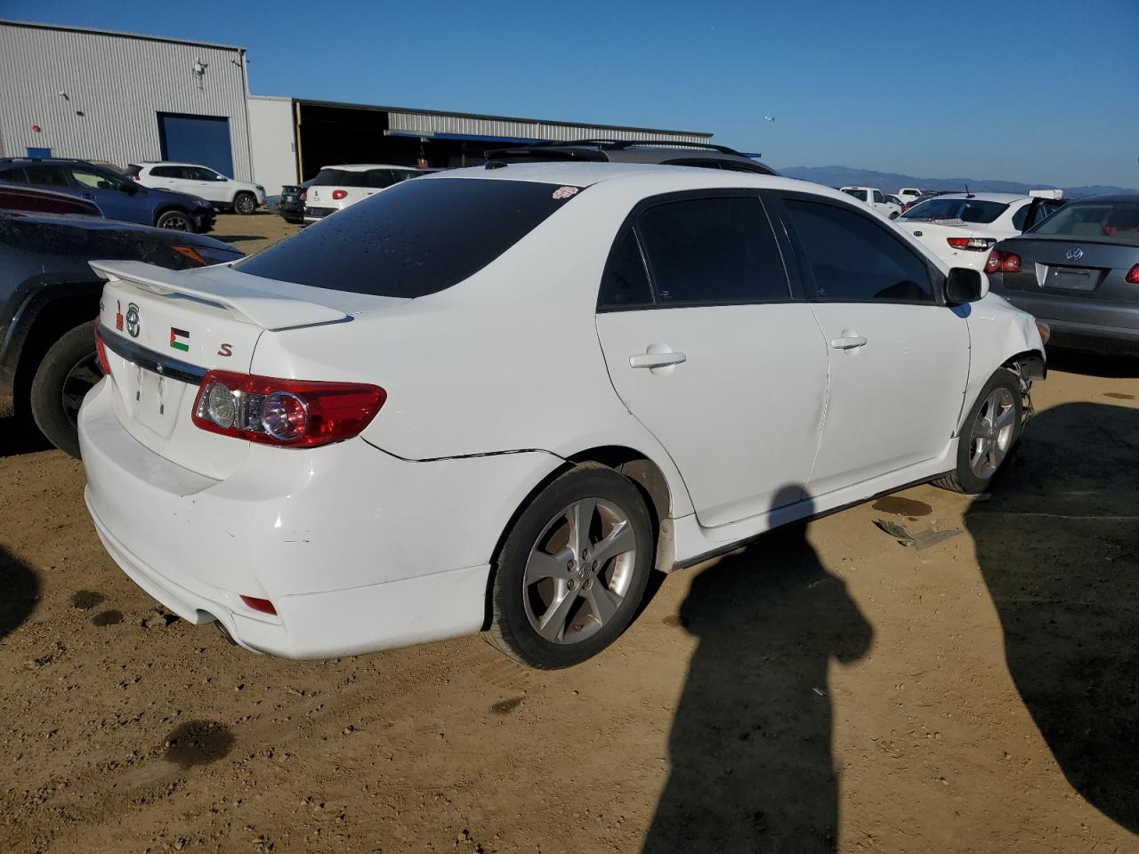 2011 Toyota Corolla VIN 2T1BU4EE3BC731524 Copart auction photo, front end damage thumbnail 3