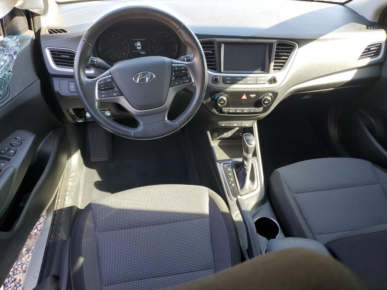 2018 Hyundai Accent VIN 3KPC34A33JE034558 Copart auction photo, side damage thumbnail 8