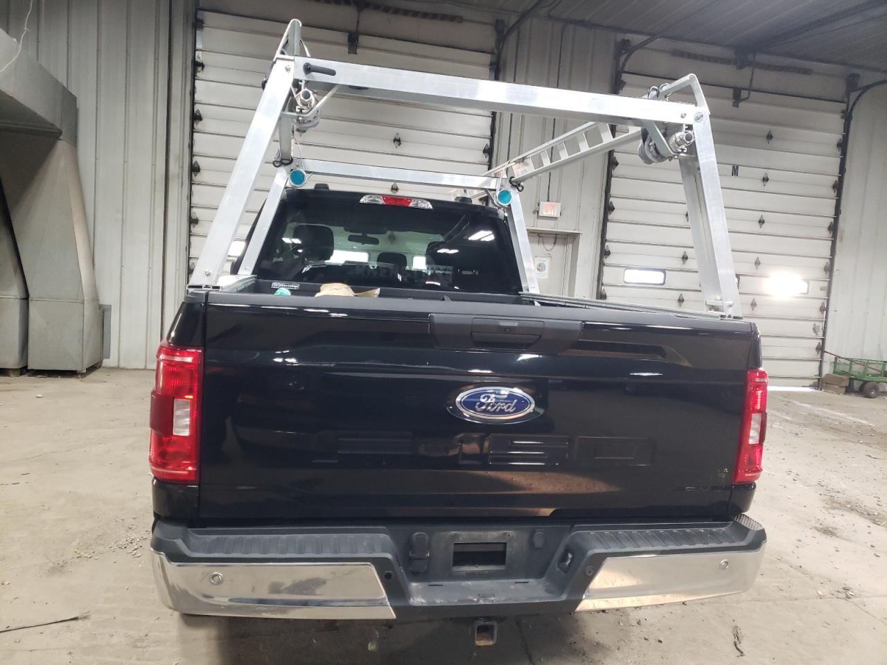 2022 Ford F-150 VIN 1FTEX1EP4NKF30514 Copart auction photo, front end / stripped damage thumbnail 6