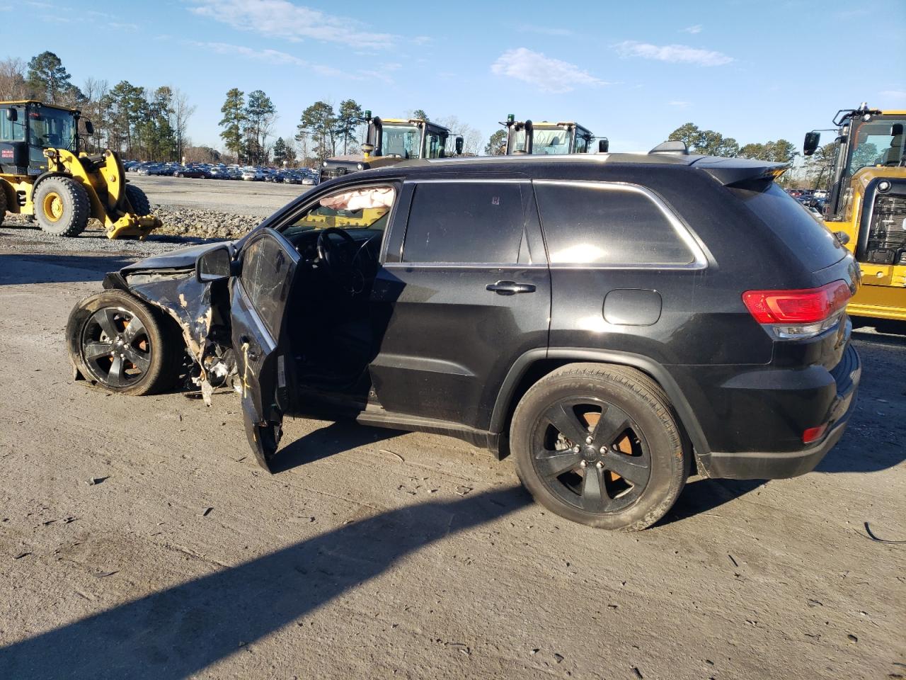 2015 Jeep Grand Cherokee VIN 1C4RJEAG9FC219107 Copart auction photo, side damage thumbnail 2