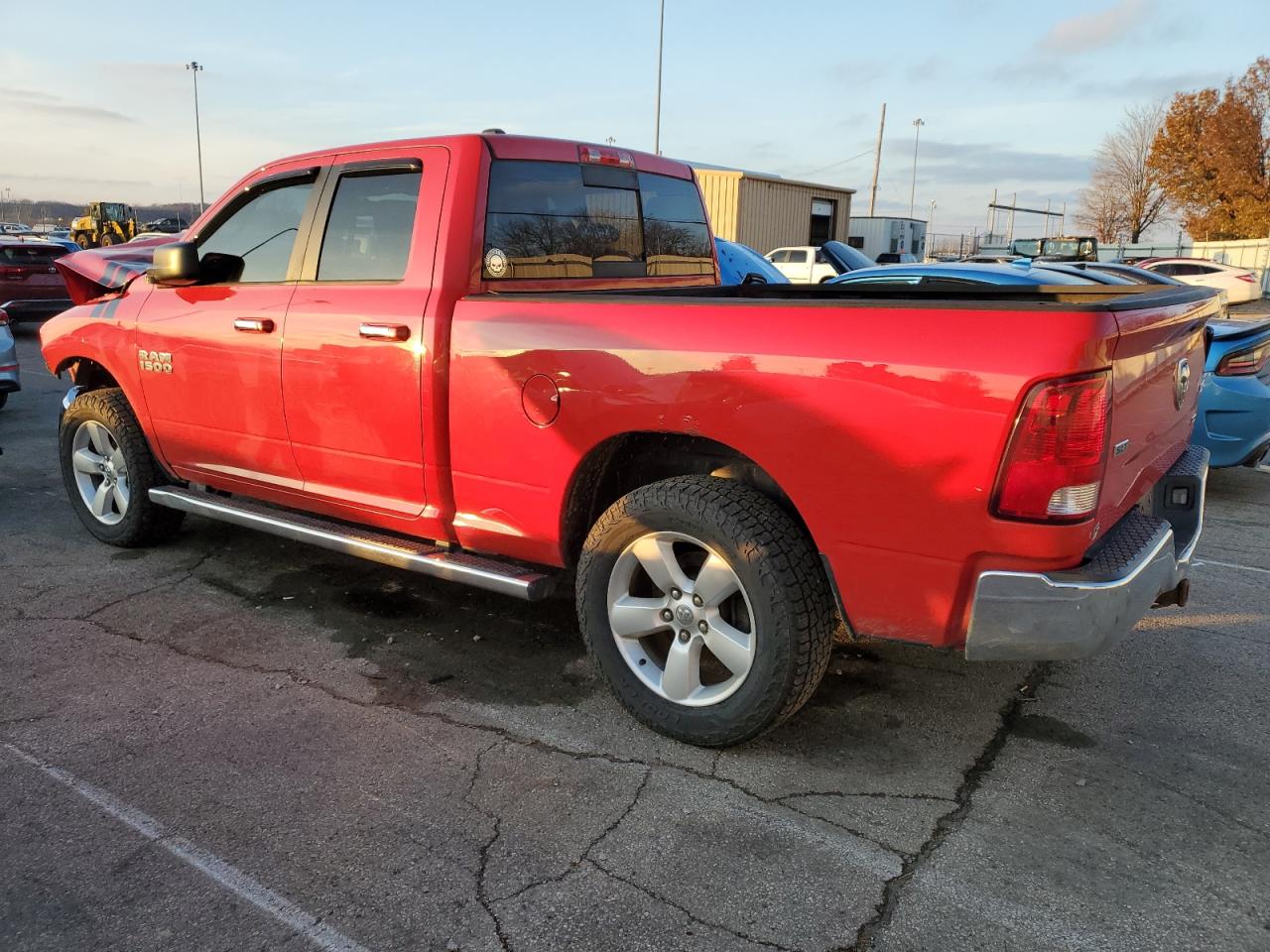 2013 RAM 1500 VIN 1C6RR7GP3DS659734 Copart auction photo, front end damage thumbnail 2