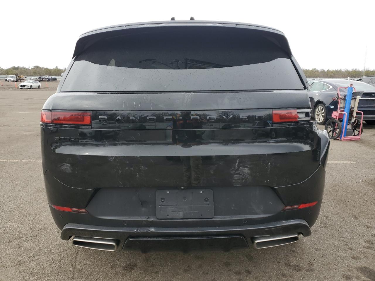 2025 Land Rover Range Rover VIN SAL1P9EU3SA445449 Copart auction photo, rollover damage thumbnail 6
