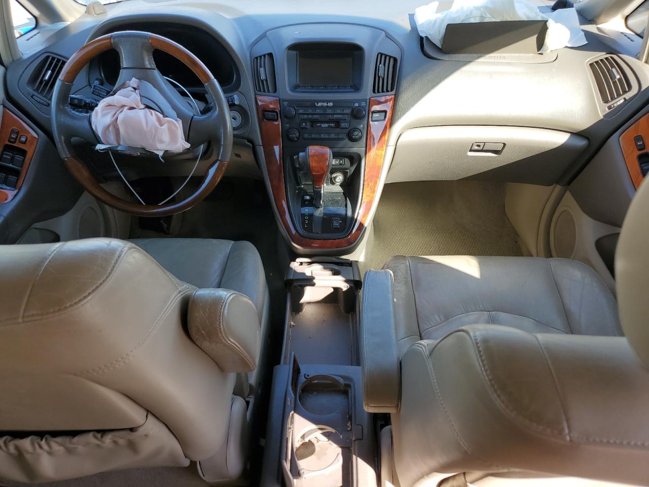 2002 Lexus RX VIN JTJHF10UX20286711 Copart auction photo, side / front end damage thumbnail 8