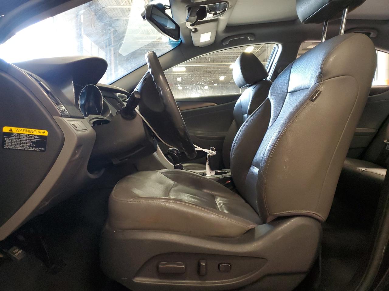 2012 Hyundai Sonata VIN KMHEC4A43CA054537 Copart auction photo, vandalism damage thumbnail 7