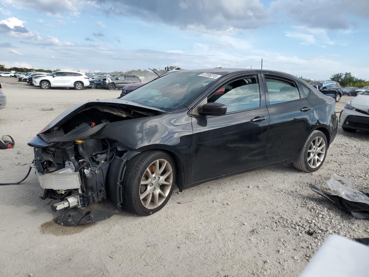 2013 Dodge Dart VIN 1C3CDFBA0DD347163